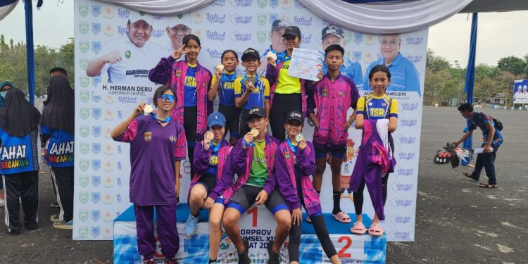 Cabang Sepatu Roda Sumbang Medali Emas,Perak dan Perunggu di Proprov
