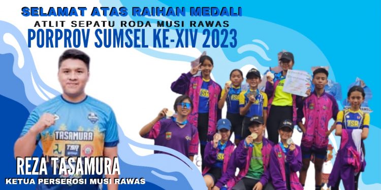 Dispora Apresiasi Atlit Sepatu Roda Raih 2 medali Emas, 5 Medali Perak dan 3 Medali Perunggu