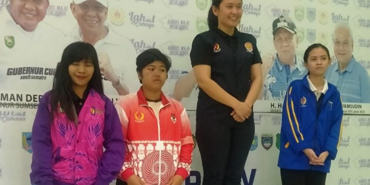 Rima Ulfa Anggraini Atlit Biliar Musi Rawas Dapatkan Medali DI Porprov Lahat 2023