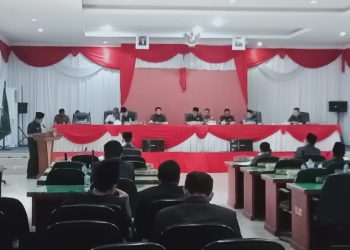 DPRD Muratara gelar paripurna Paripurna penyampaian dan penjelasan Bupati terhadap nota keuangan dan Raperda Kabupaten Muratara